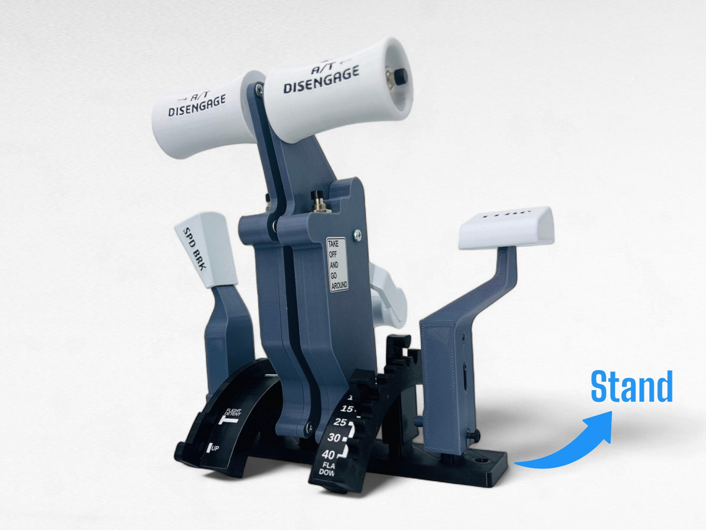 Boeing 737 Full Electronic Thrust Lever Kit for Honeycomb Bravo TQ, Full Upgrade Kit - sierradelta3d
