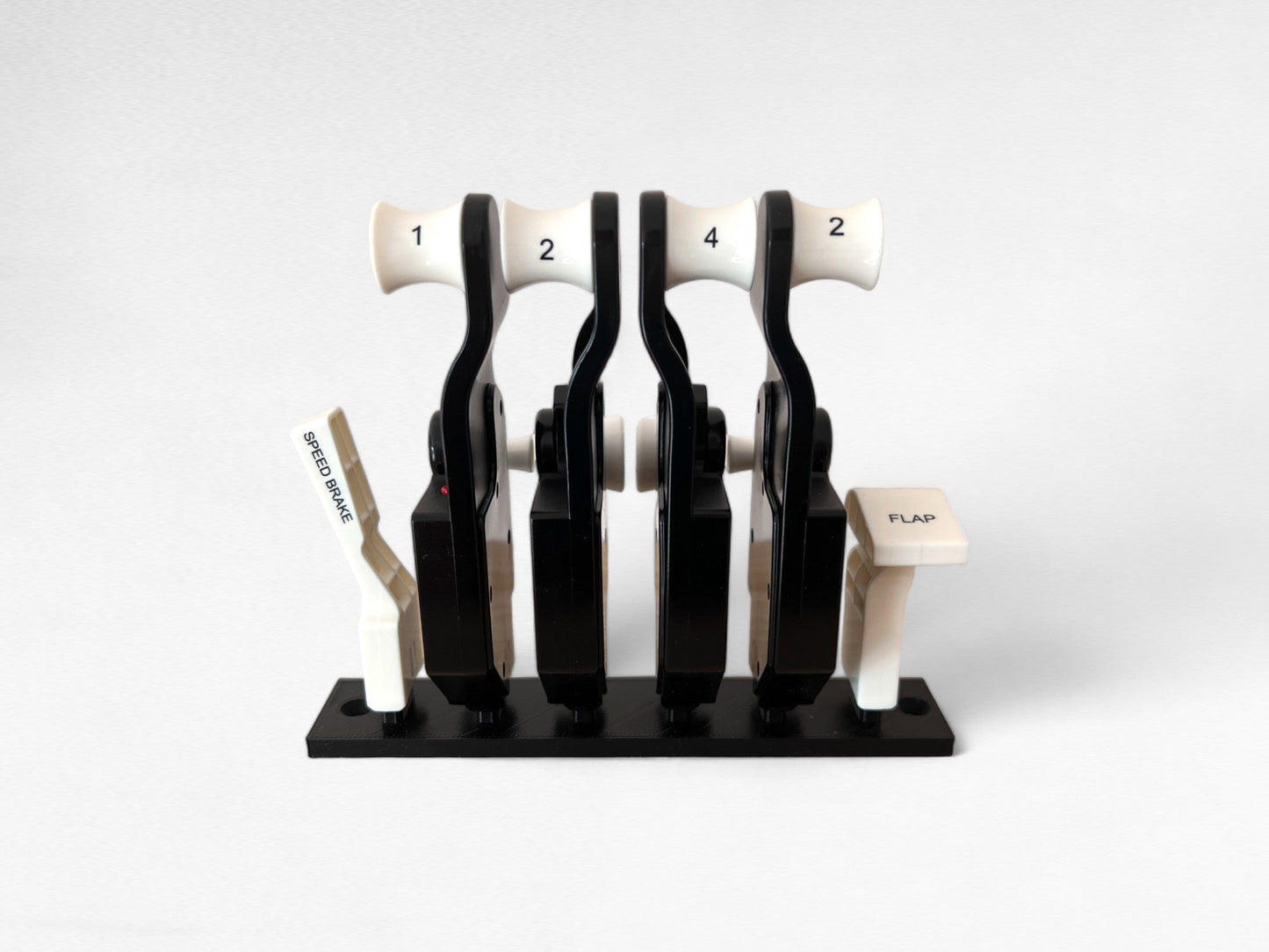 Lever/Handles Stand for Honeycomb Bravo TQ, Thrust Lever Organizer - sierradelta3d