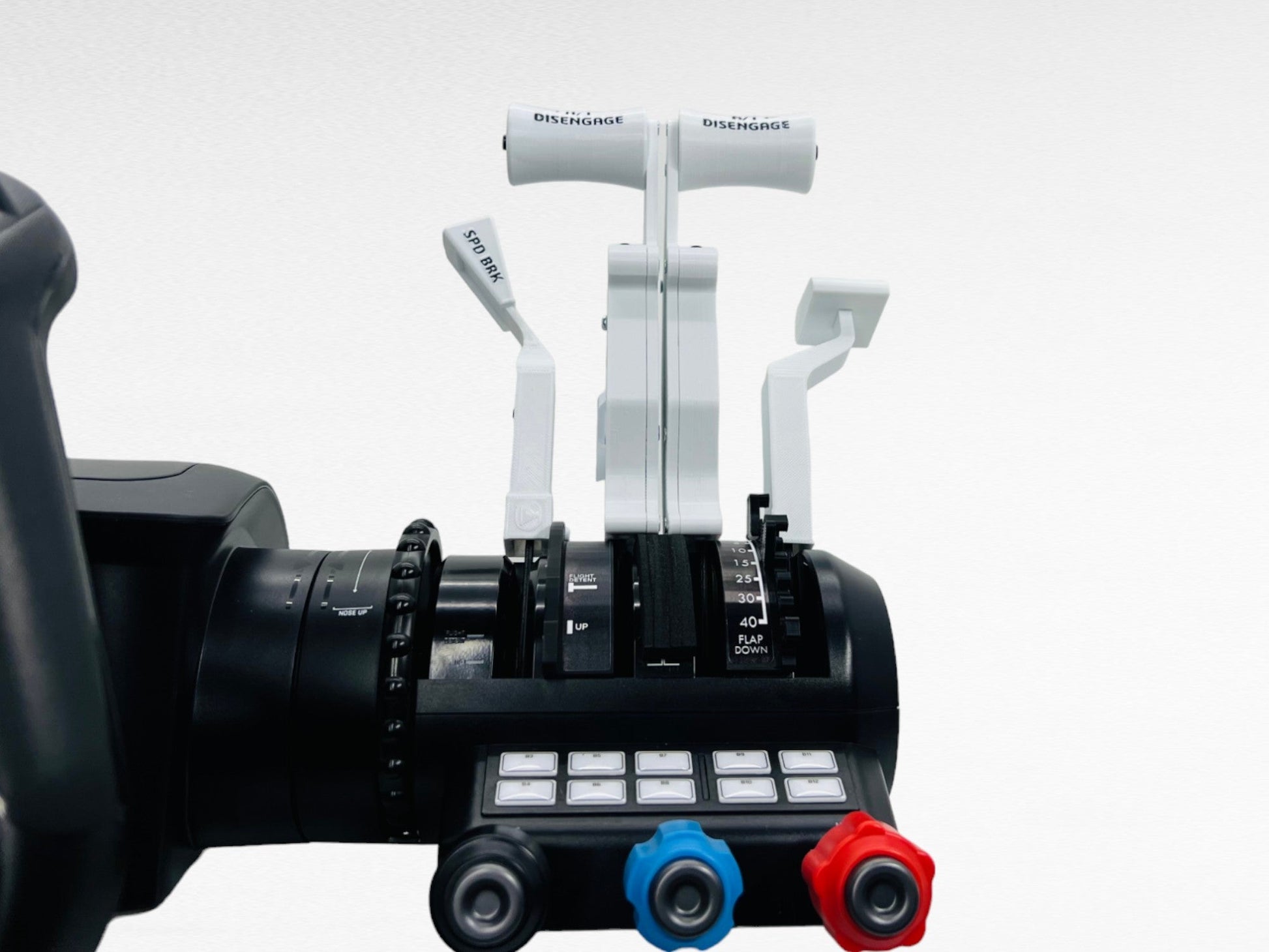 SierraDelta3D Boeing 737 Thrust Lever Addons for VelocityOne Flight Control - sierradelta3d