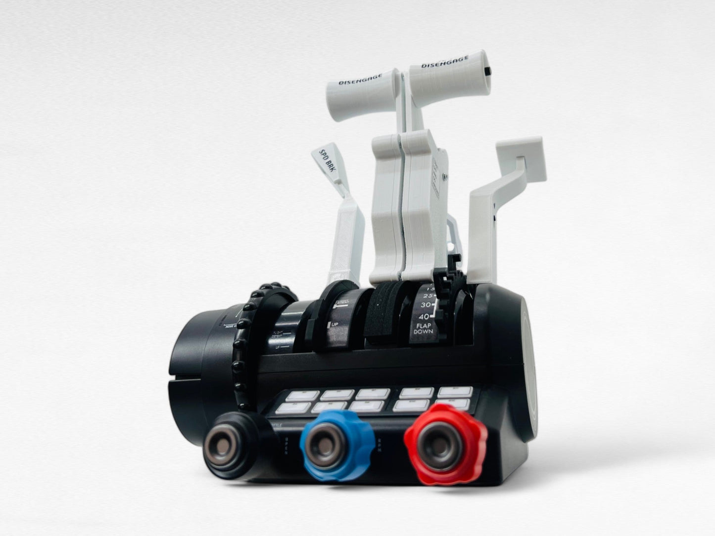 SierraDelta3D Boeing 737 Thrust Lever Addons for VelocityOne Flight Control - sierradelta3d