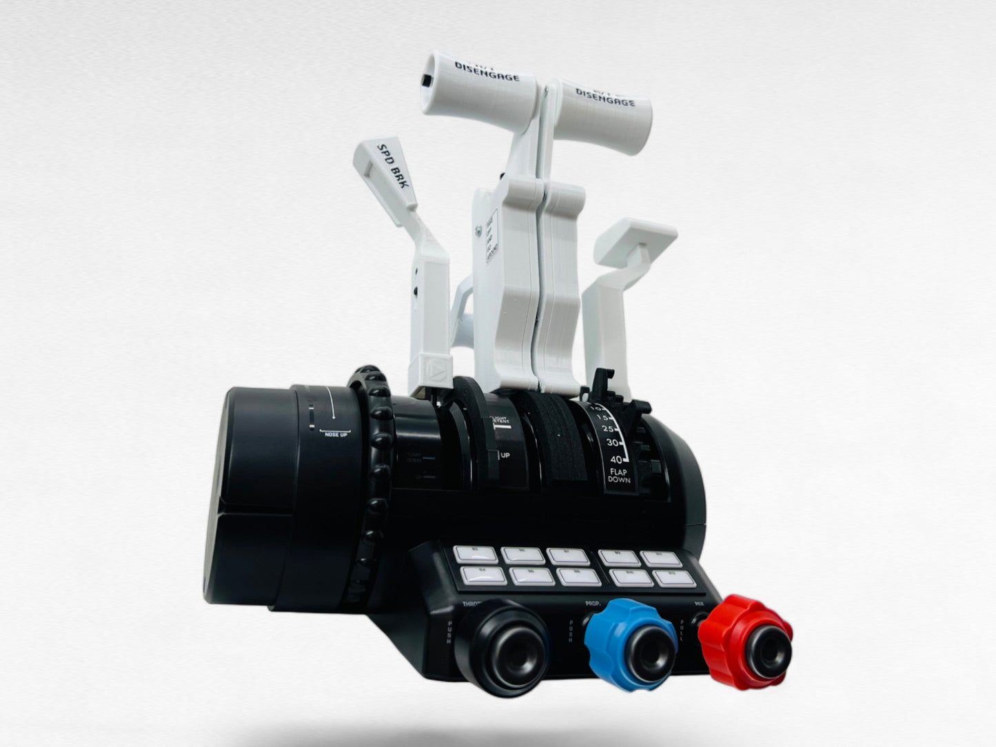 SierraDelta3D Boeing 737 Thrust Lever Addons for VelocityOne Flight Control - sierradelta3d