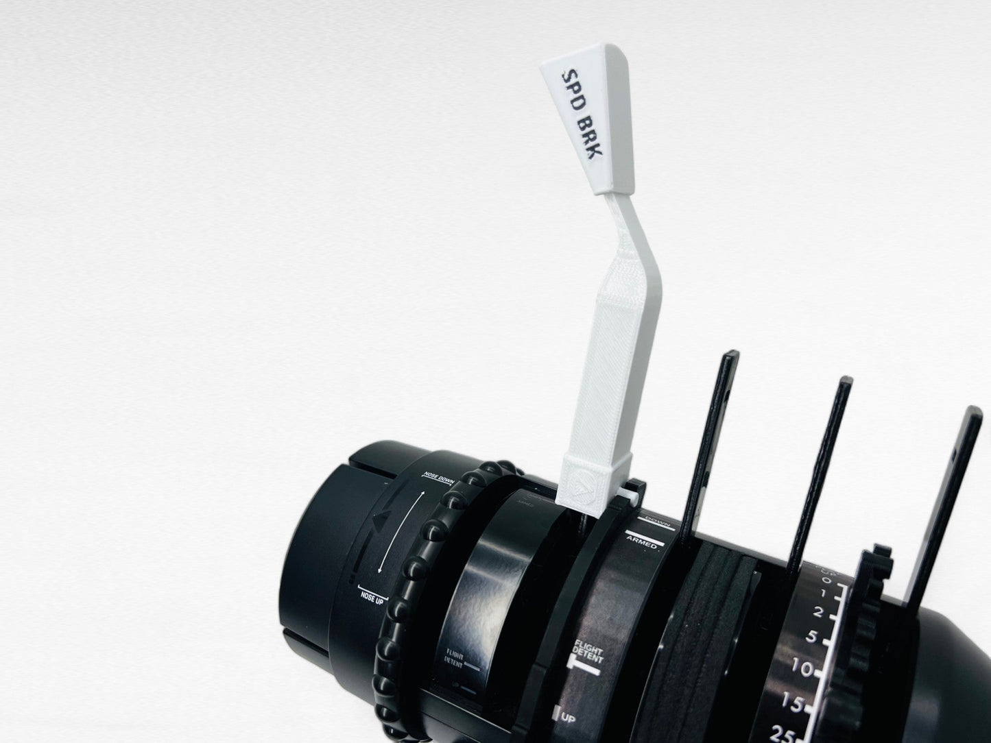SierraDelta3D Boeing 737 Thrust Lever Addons for VelocityOne Flight Control - sierradelta3d