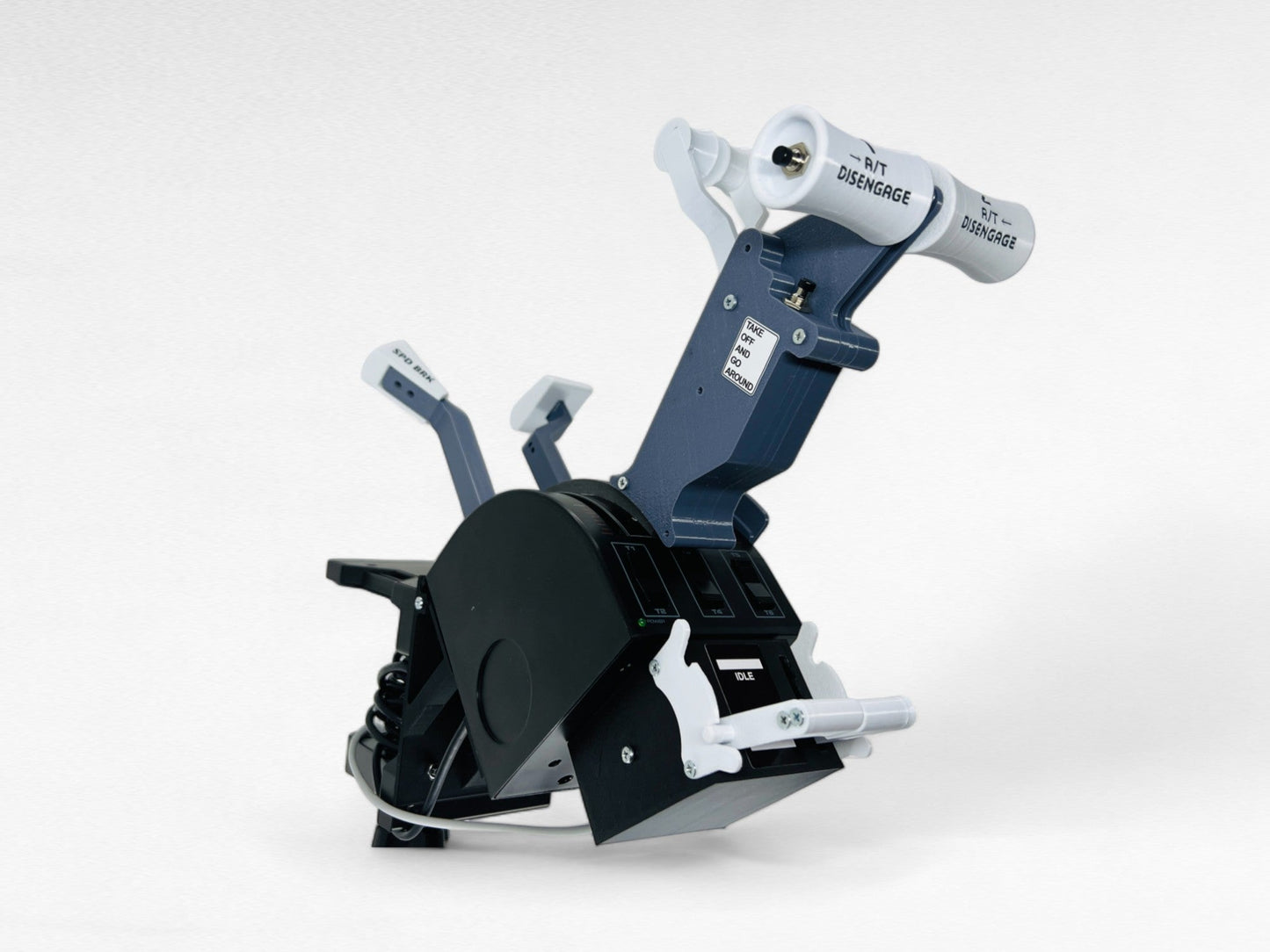Thrust Levers Upgrade Kit for Saitek TQ - Full Electronic - Sierradelta3d - sierradelta3d