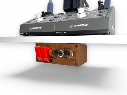 Boeing 777 Functional Fuel Cut-off Levers v2 for Flight Simulator
