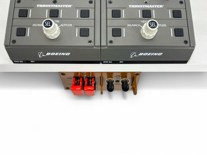 Boeing 777 Functional Fuel Cut-off Levers v2 for Flight Simulator