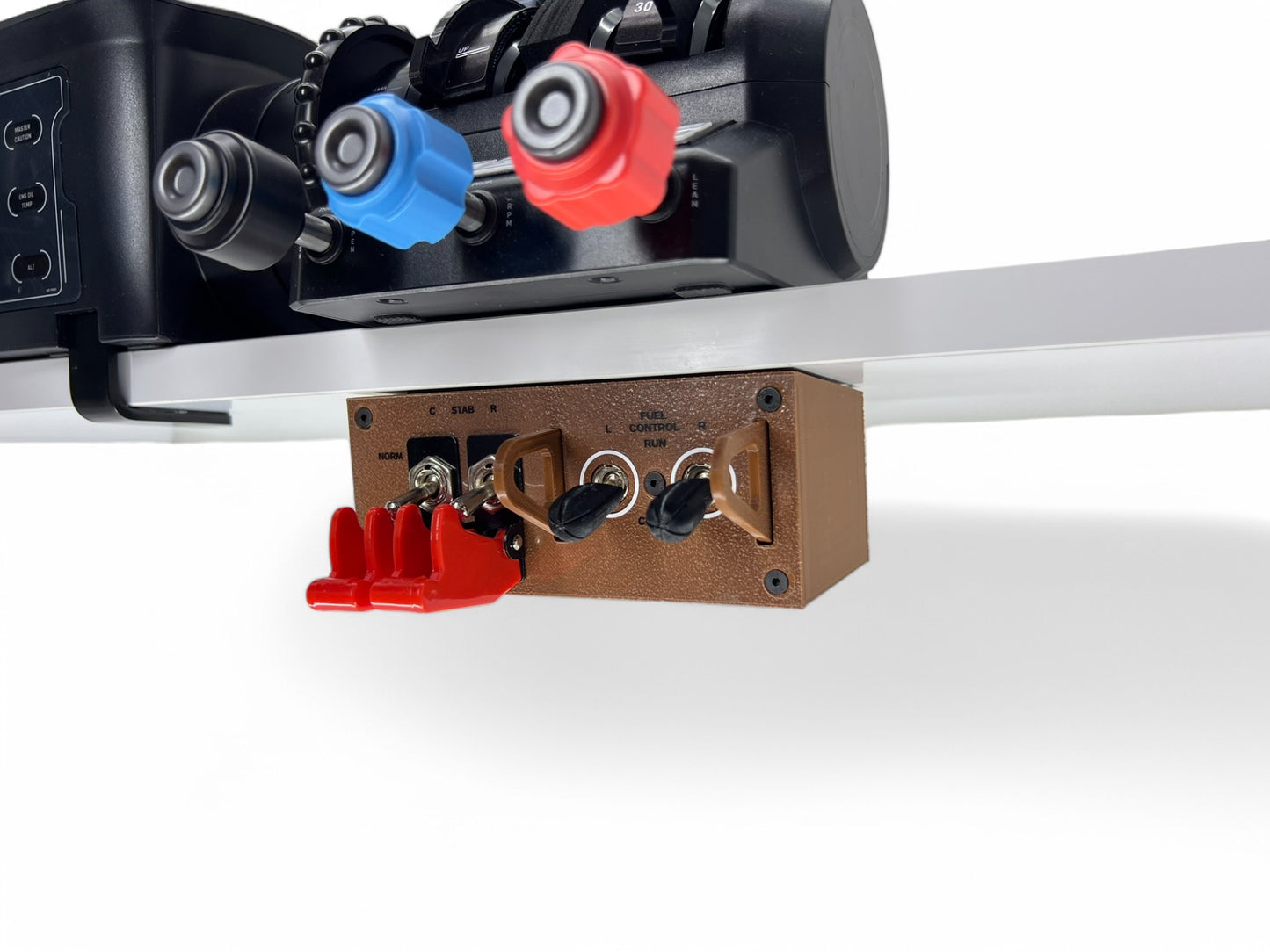 Boeing 777 Functional Fuel Cut-off Levers v2 for Flight Simulator