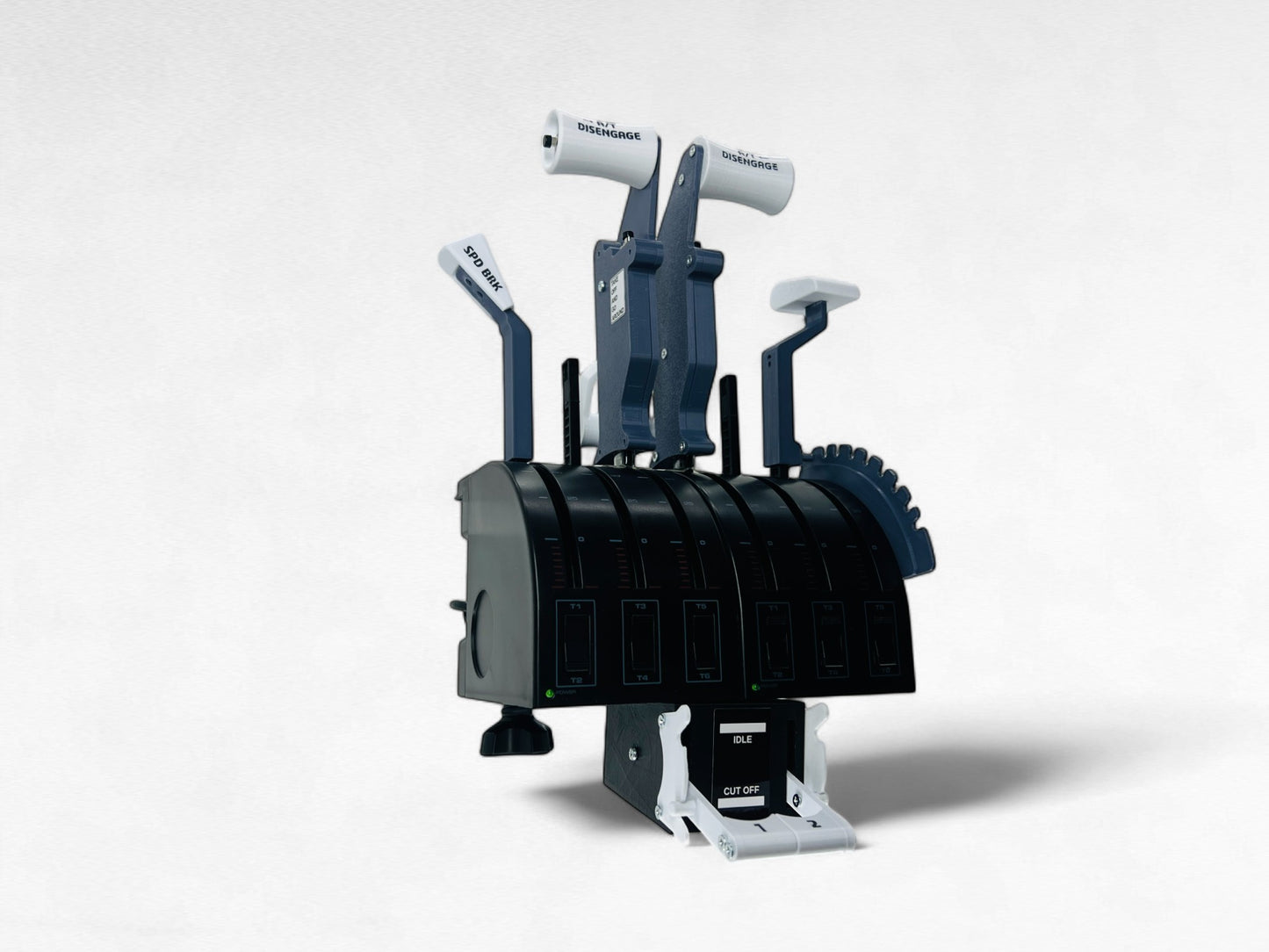 Boeing 737 Fuel Cut-Off Levers for Saitek/Logitech Throttle Quadrant- Sierradelta3D