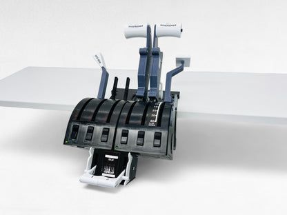 Boeing 737 Fuel Cut-Off Levers for Saitek/Logitech Throttle Quadrant- Sierradelta3D