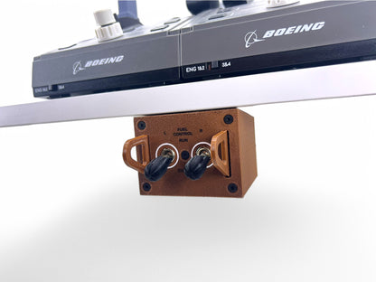 Boeing 777 Functional Engine Fuel Cut-off / Start Levers for Flight Simulator