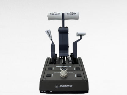 Boeing 737 Combined Gray Throttle Levers Addons for Thrustmaster TCA Quadrant Boeing Edition, Sierradelta3D - sierradelta3d