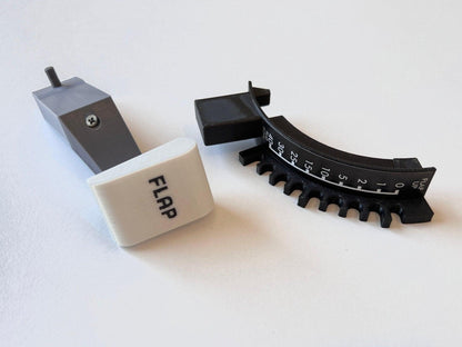 Boeing 737 Flap Lever Set for Honeycomb Bravo Throttle Quadrant, Boeing 737/737 MAX Flap Lever Modification, Upgrade - sierradelta3d