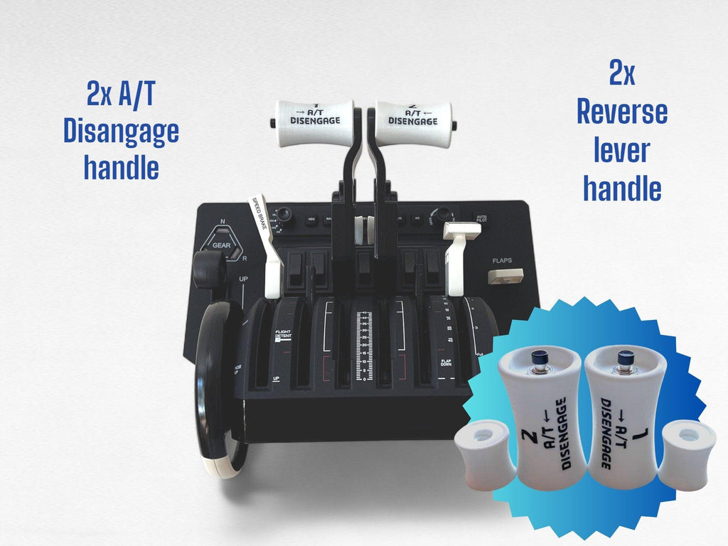 Boeing 737 Handles Upgrade Kit for the Honeycomb Bravo Throttle 