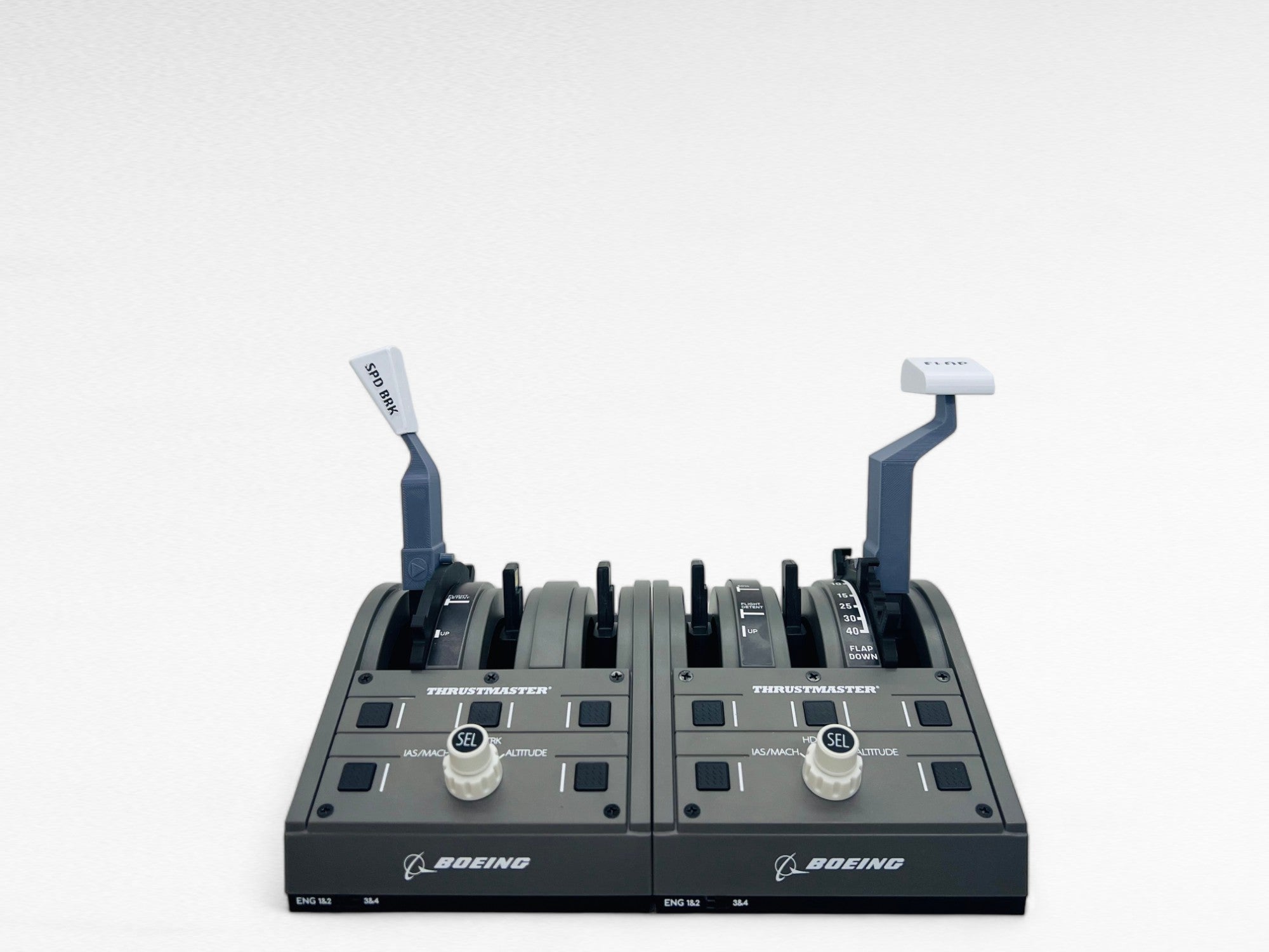 Boeing 737 Throttle Levers for Thrustmaster TCA Quadrant Boeing Editio –  sierradelta3d