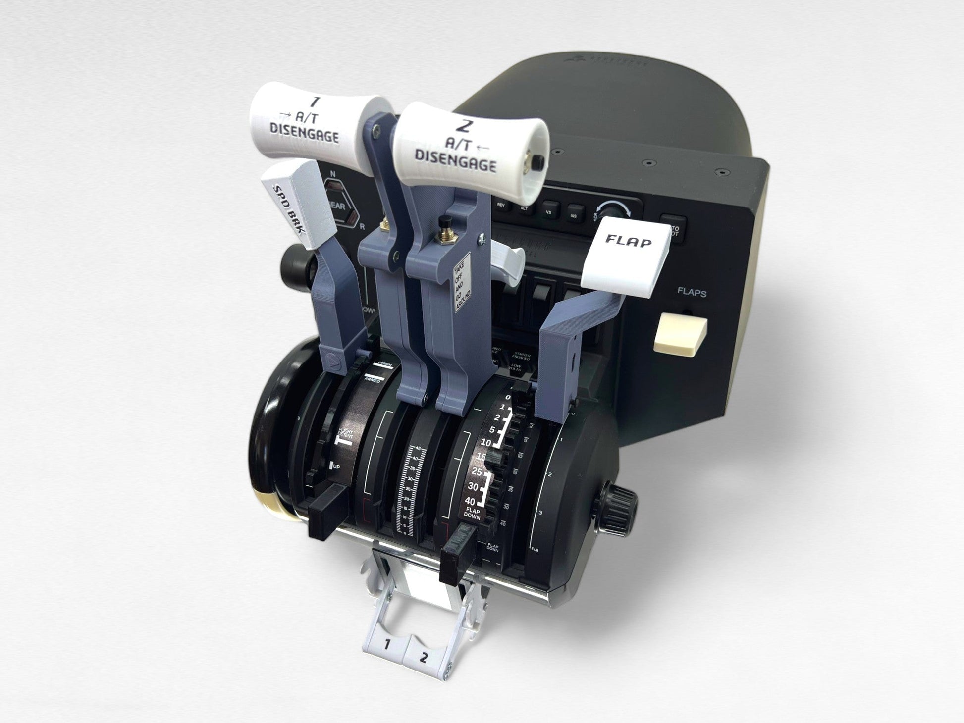 Boeing 737 Throttle/Thrust Lever Set for Honeycomb Bravo TQ, B737 Max Upgrade Kit - sierradelta3d