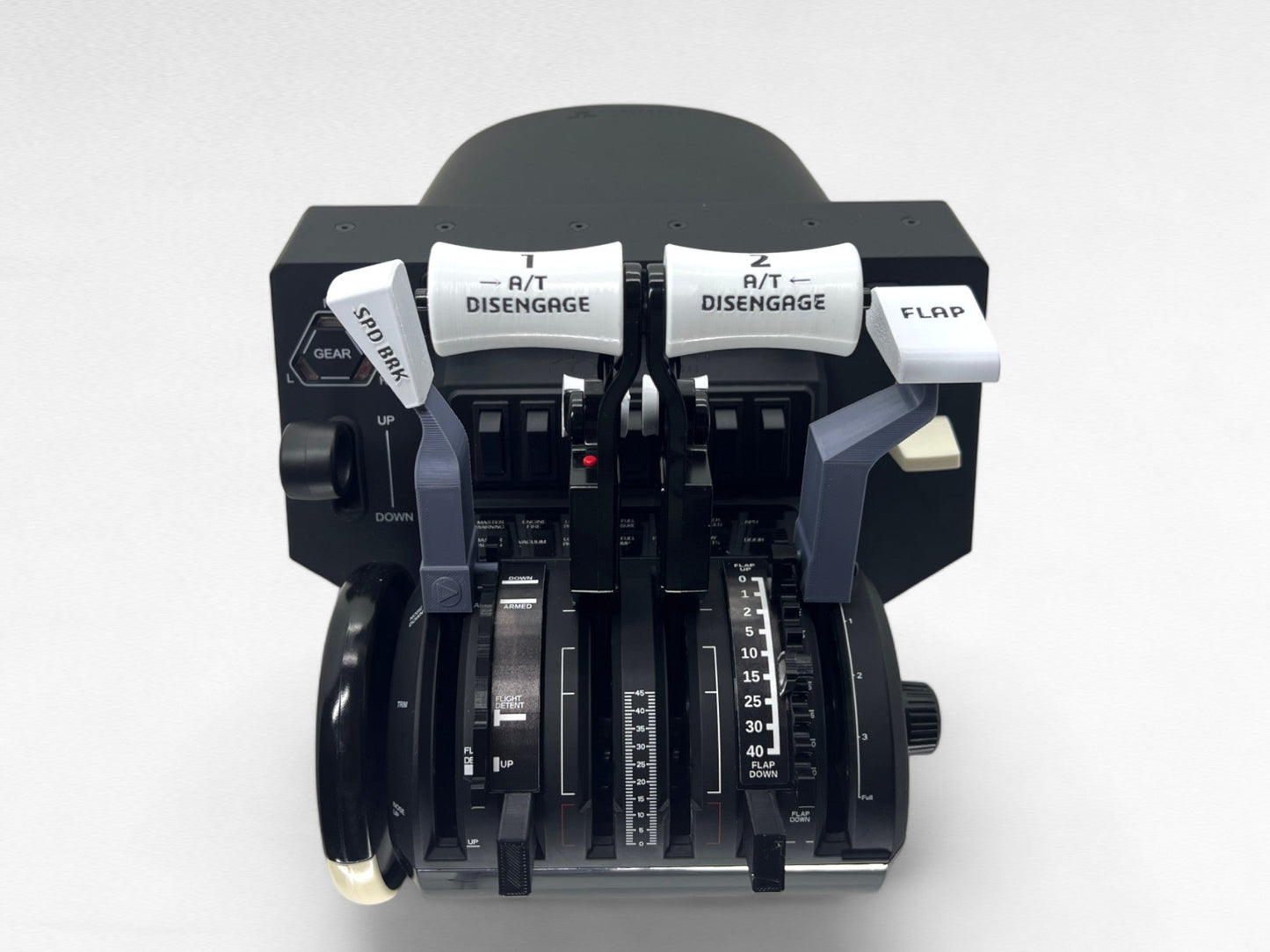 Boeing 737 Upgrade Kit for Honeycomb Bravo TQ - Thrust, Speedbrake & Flap Lever Set - sierradelta3d